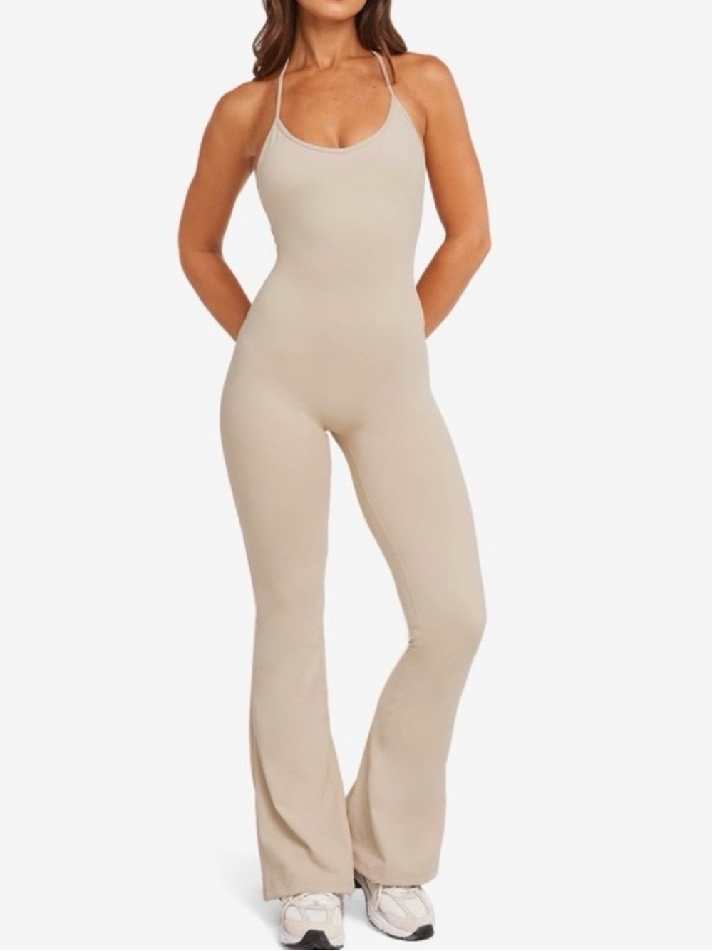 CSB Form Flare Jumpsuit XS Crop Shop Boutique